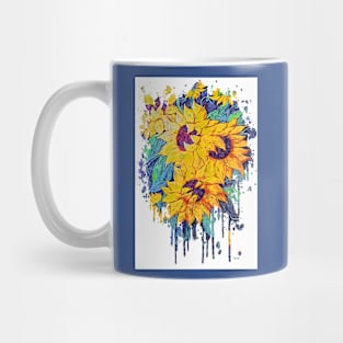 Sunflower Splash Mug